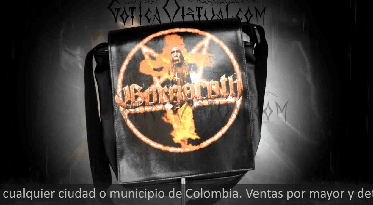 morral bolso gorgoroth black metal bogota cucuta yopal pasto medellin tunja manizales bucaramanga colombia